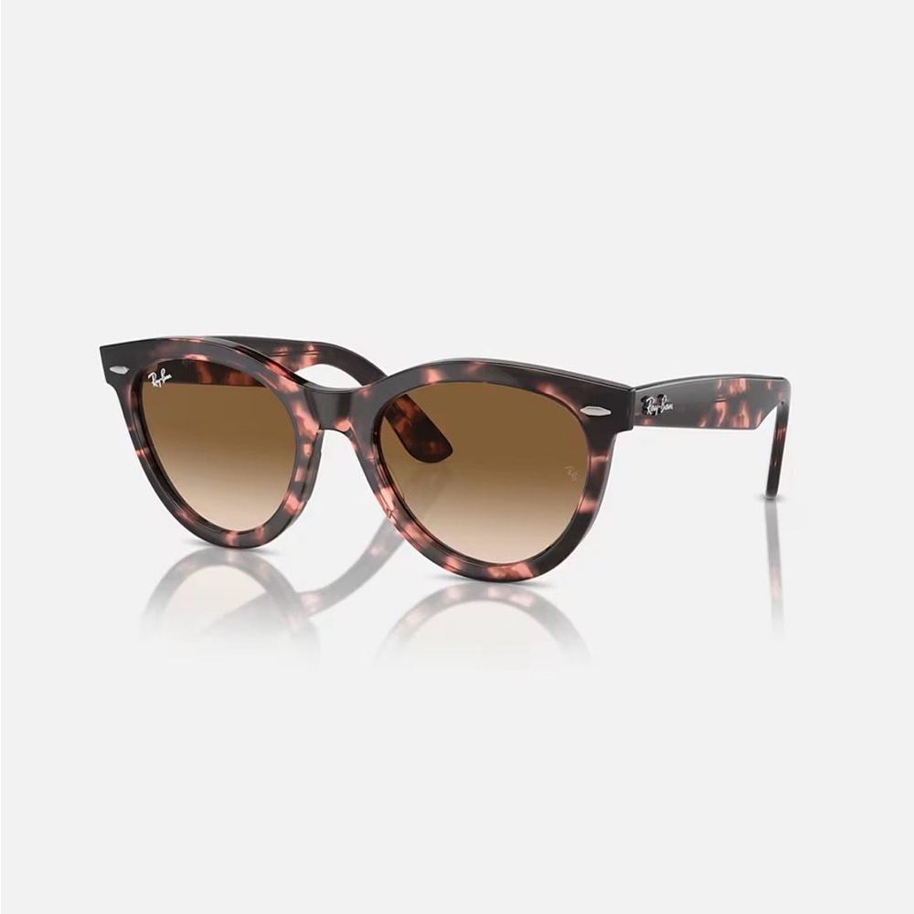 Ray-Ban Wayfarer Way sunglasses Polished Pink Havana - Picture 2 of 11